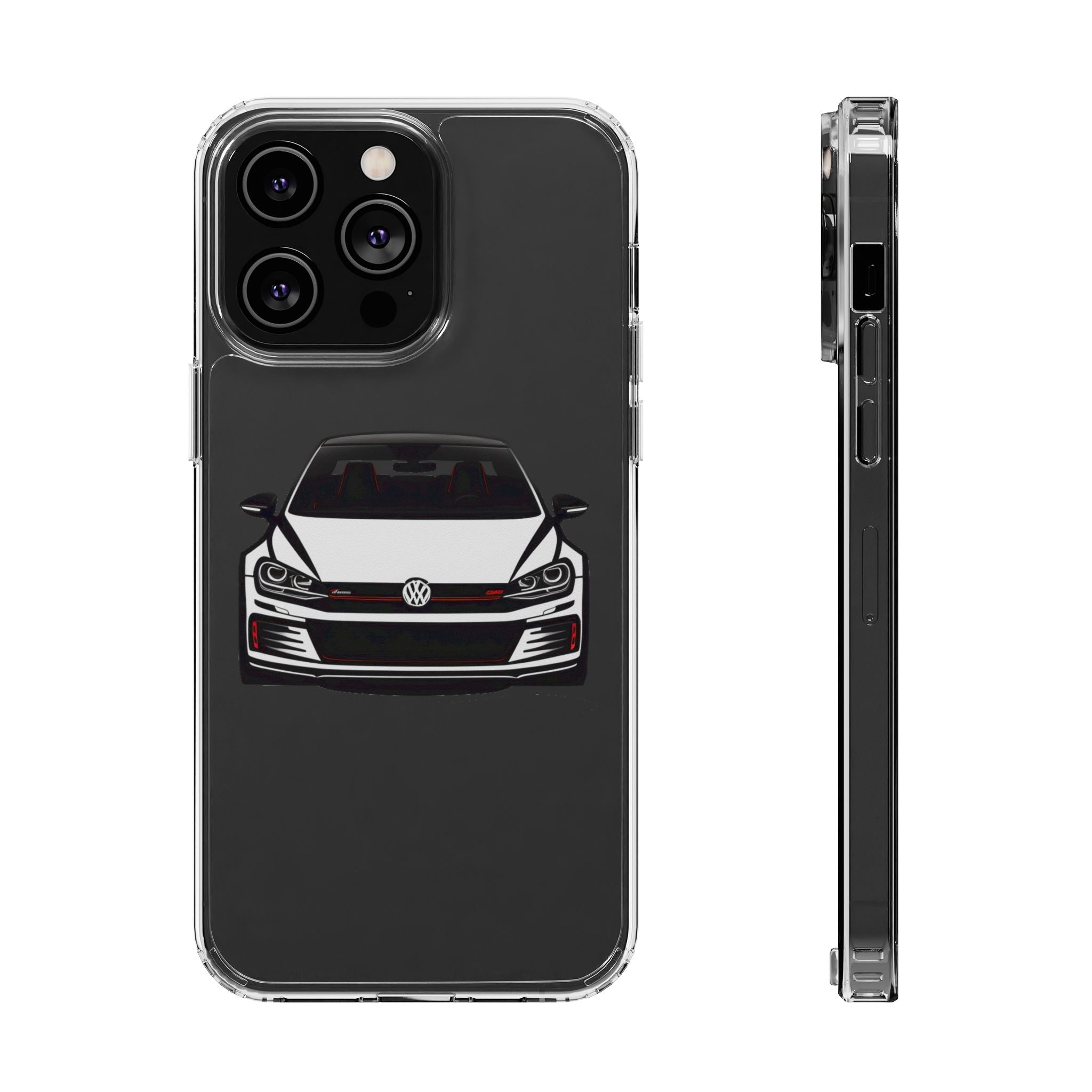 Hot Hatch Enthusiast Clear Phone Case