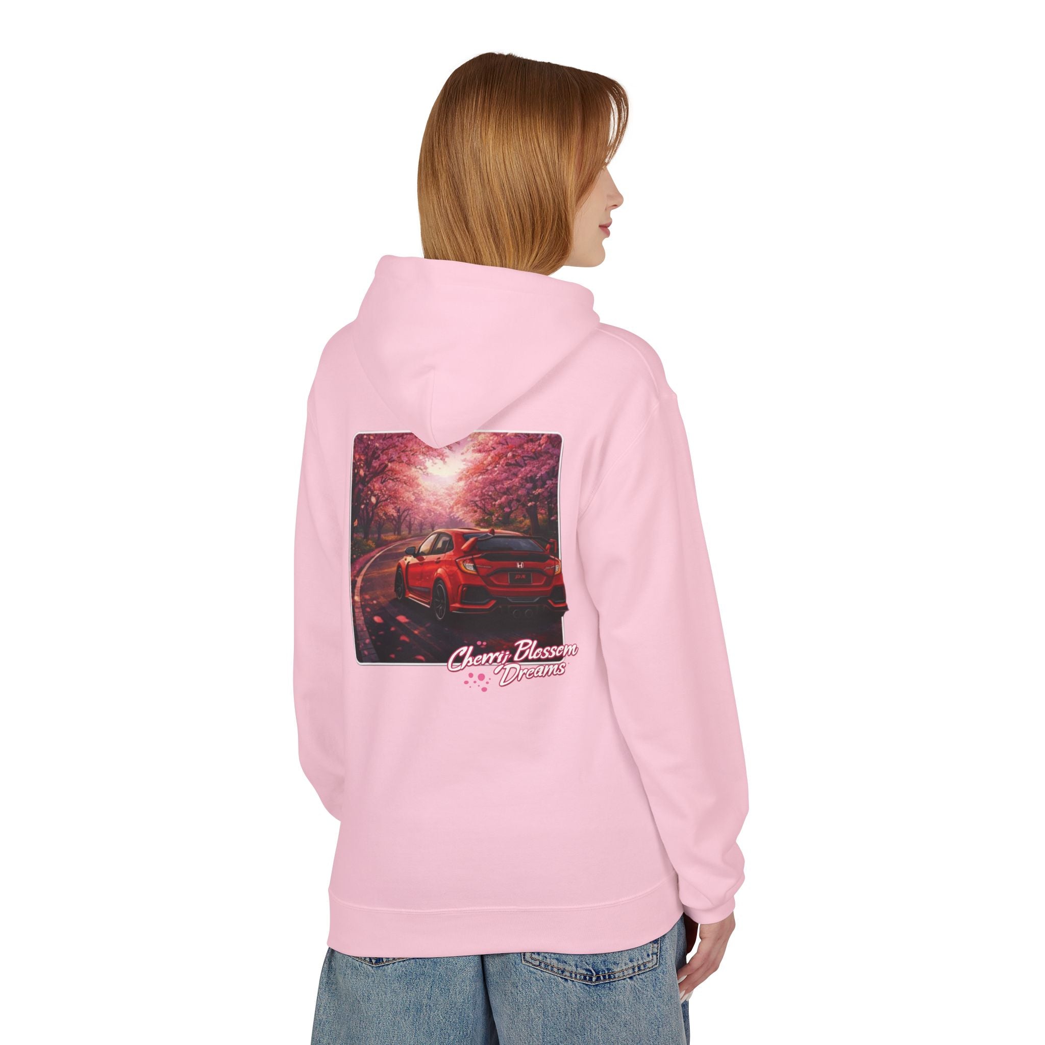 Apex Precision Cherry Blossom Dreams Hoodie - Honda Civic Type R Inspired