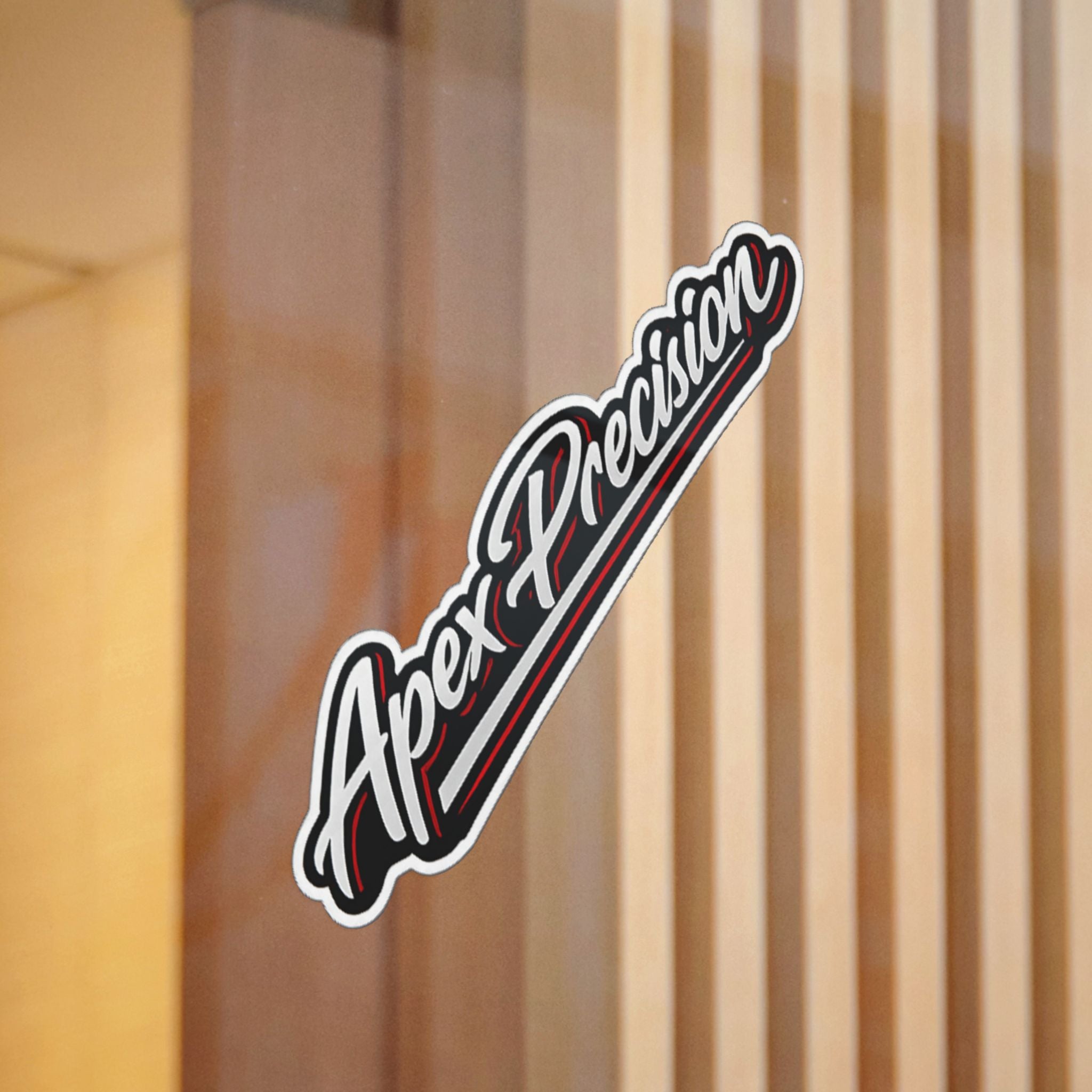Apex Precision Die-Cut Decal - Racing Decal