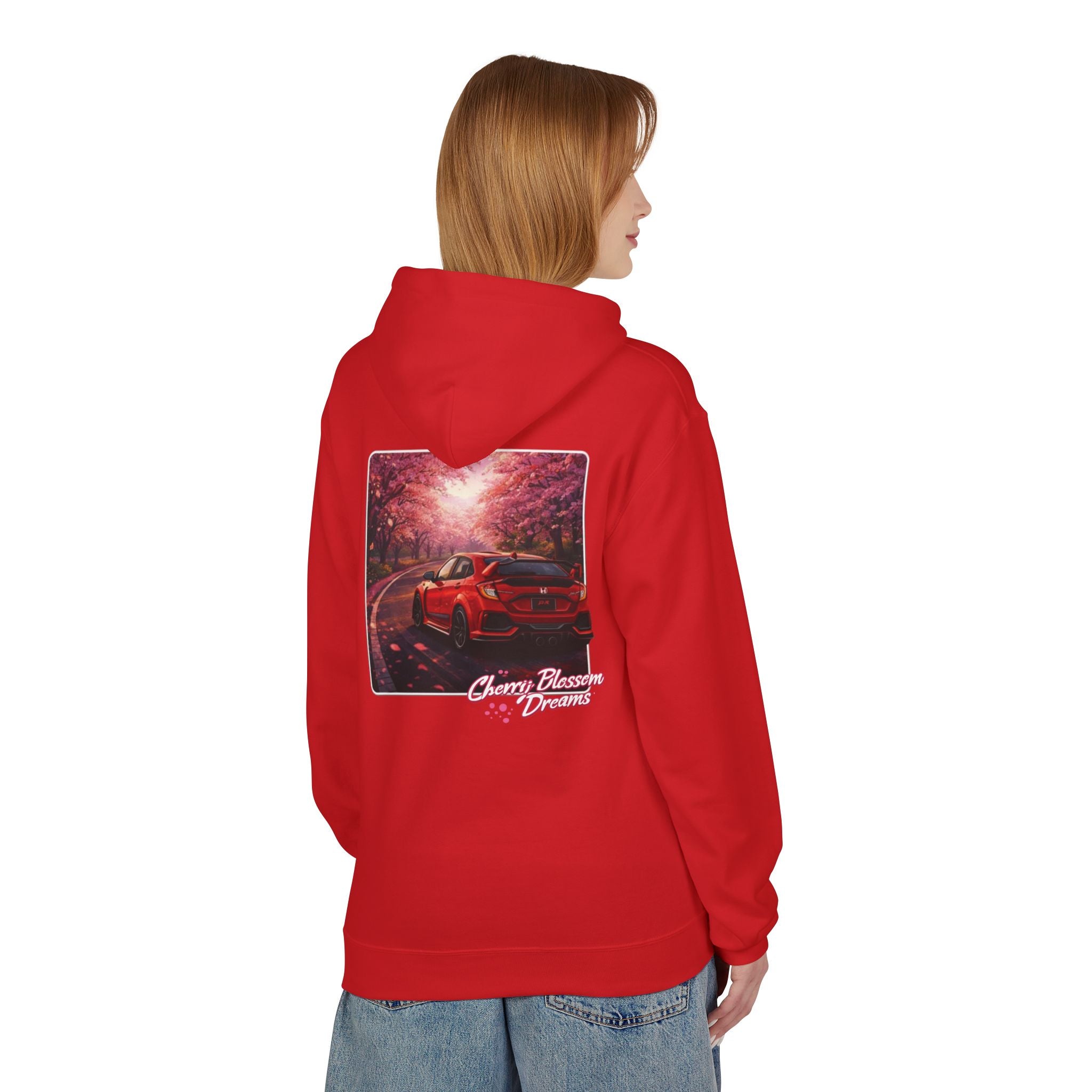 Apex Precision Cherry Blossom Dreams Hoodie - Honda Civic Type R Inspired