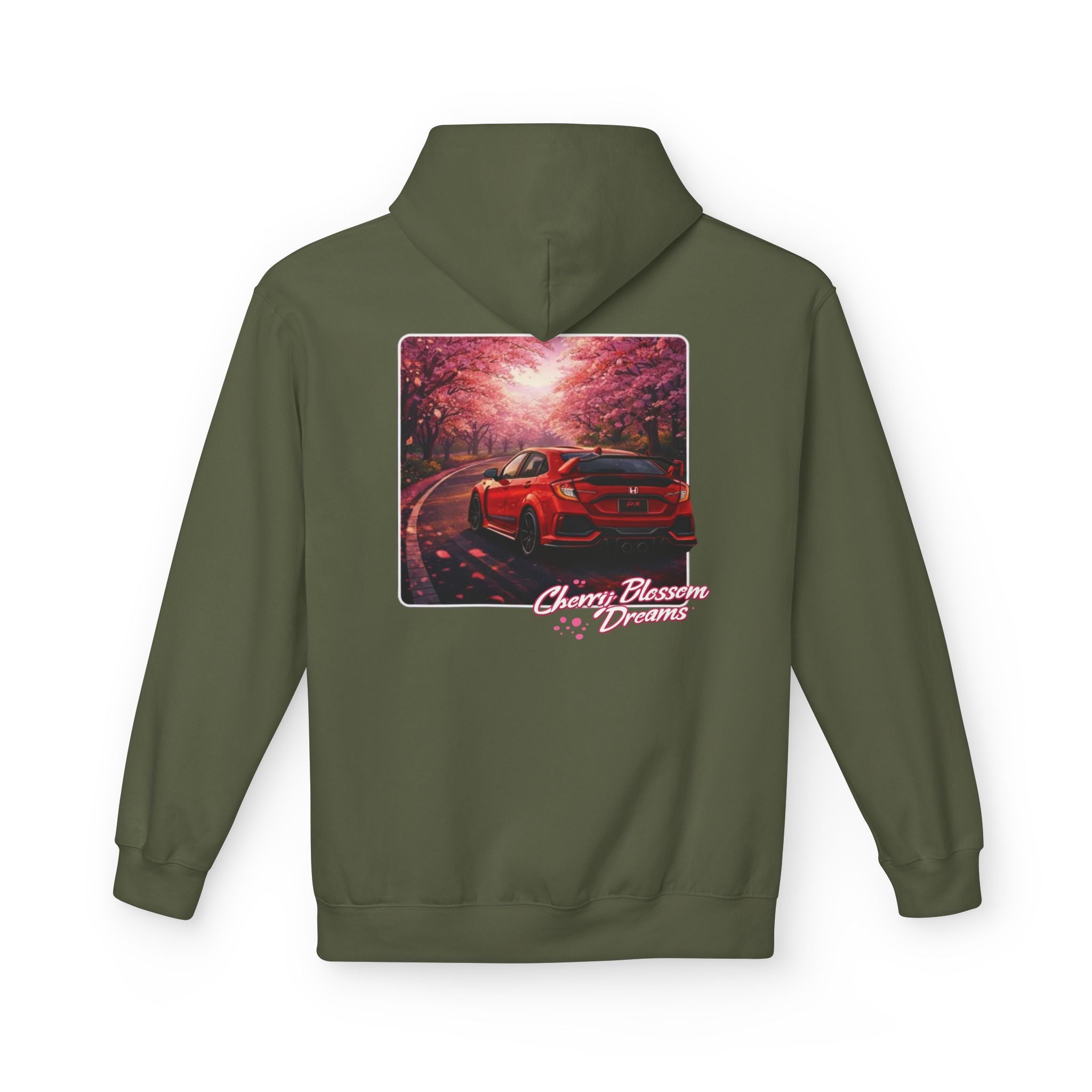 Apex Precision Cherry Blossom Dreams Hoodie - Honda Civic Type R Inspired