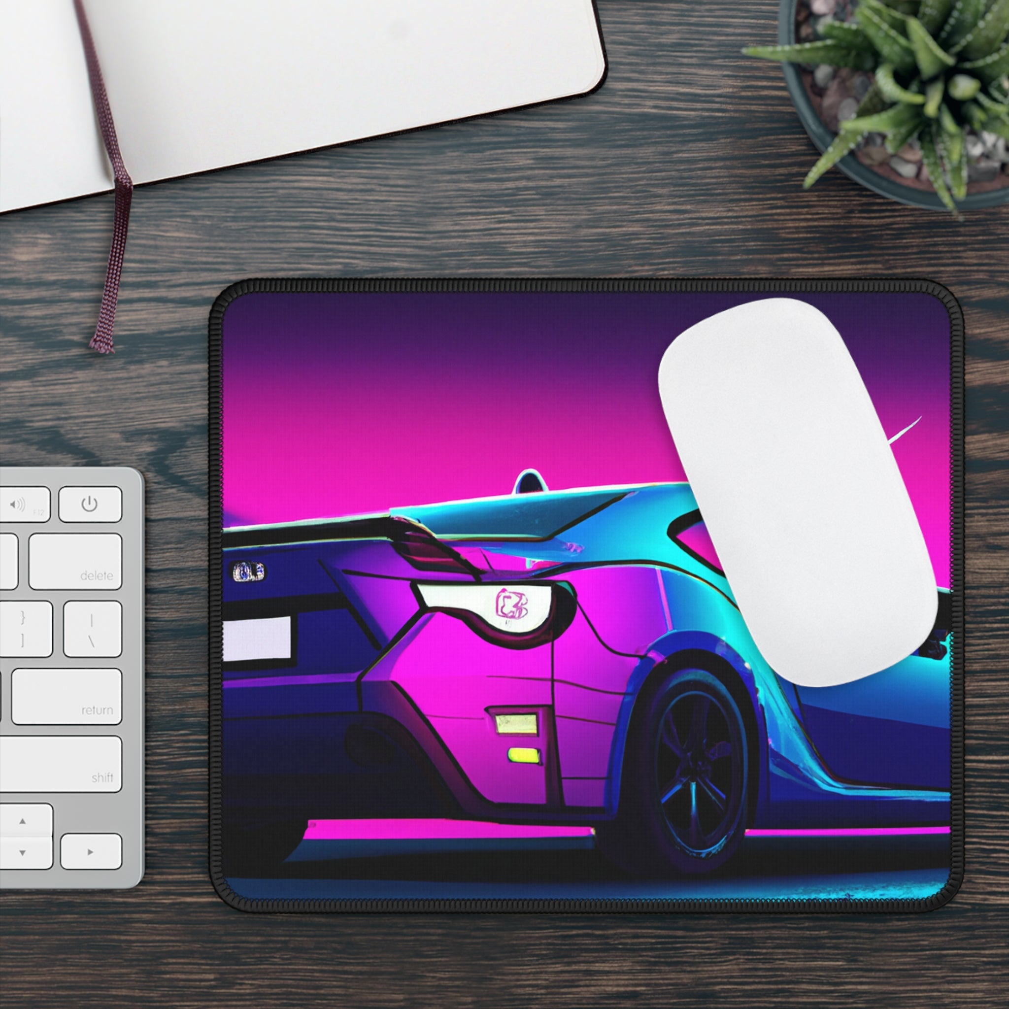 Synthwave Gaming Mouse Pad - Embrace the JDM Vibe