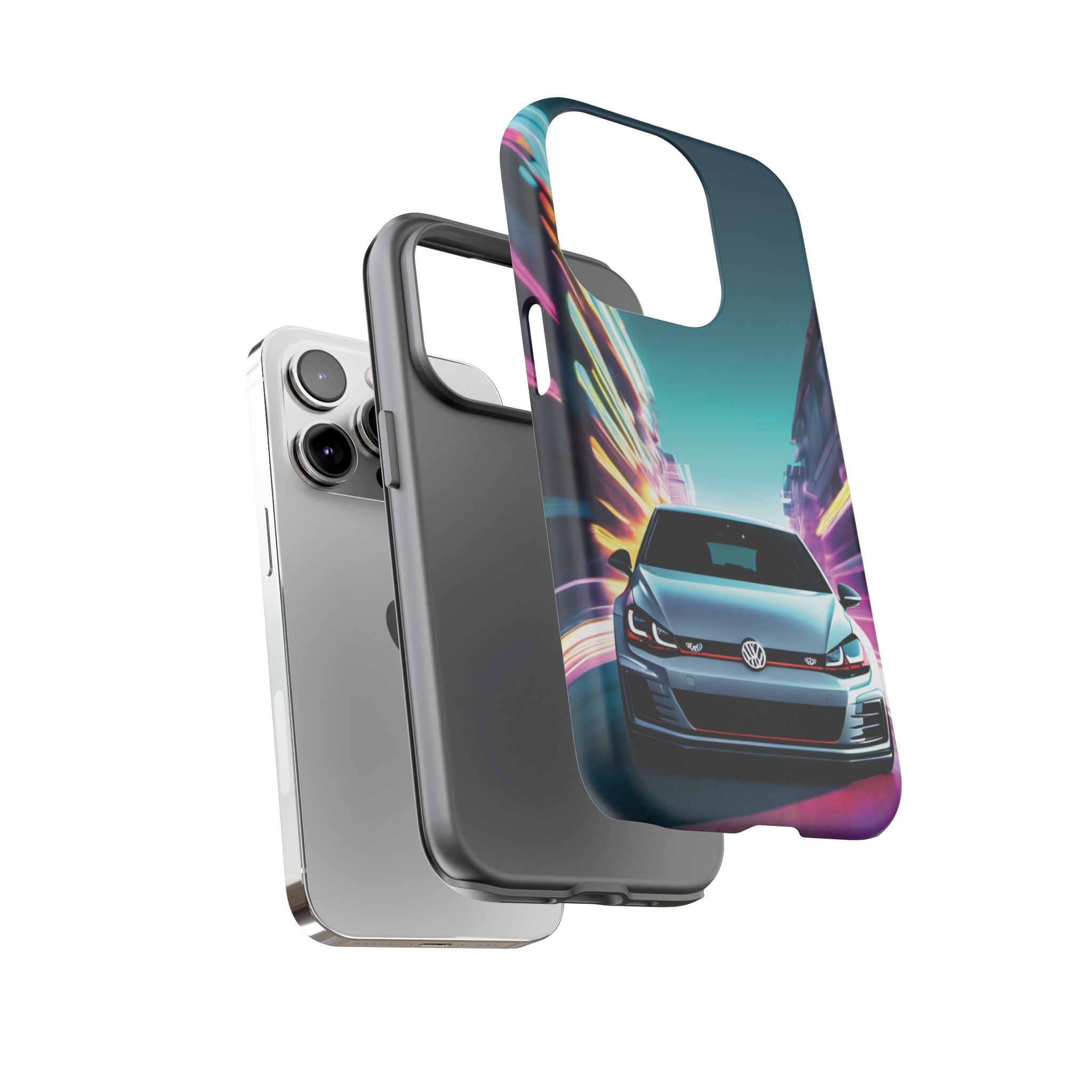 Turbocharged Euro Hot Hatch Phone Case