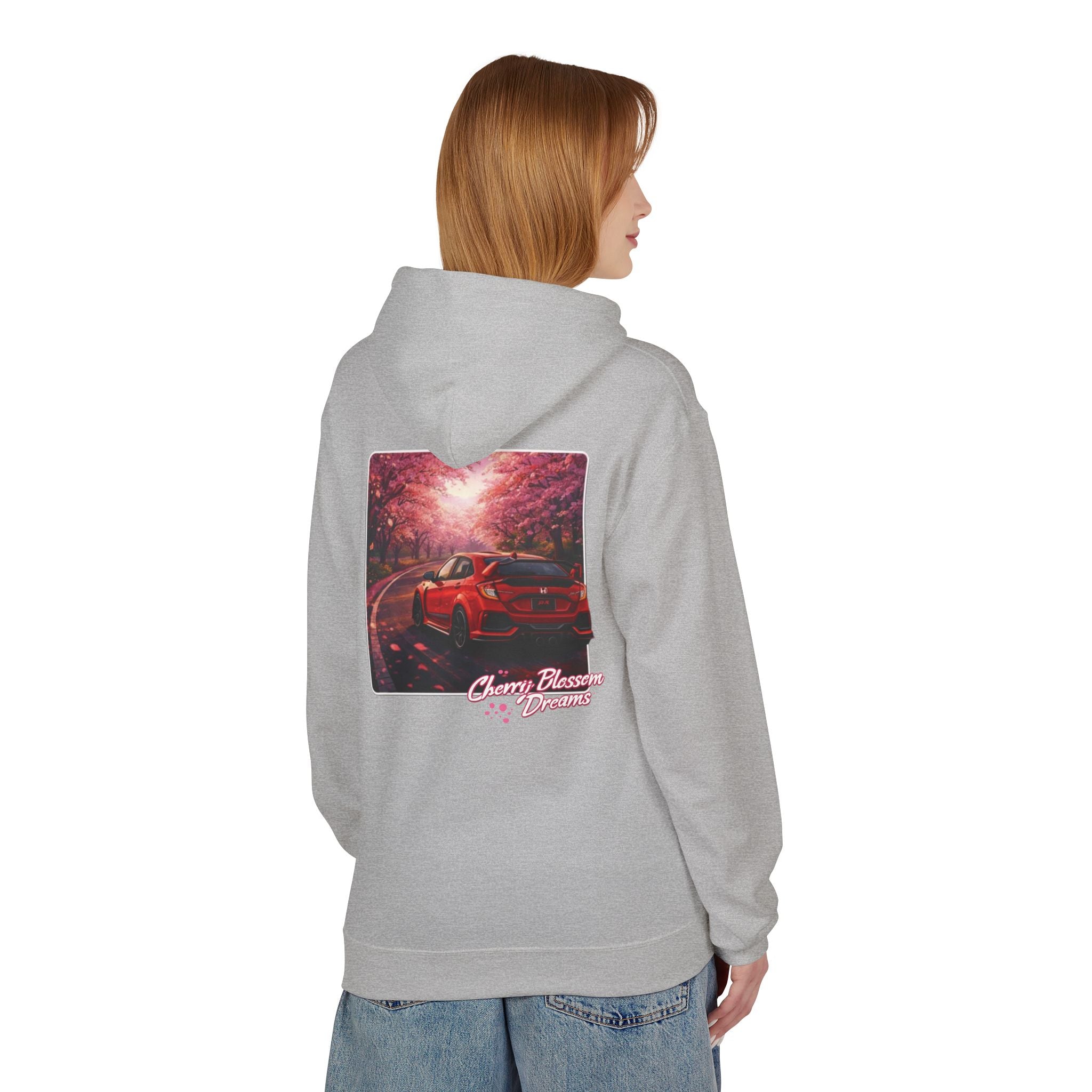 Apex Precision Cherry Blossom Dreams Hoodie - Honda Civic Type R Inspired
