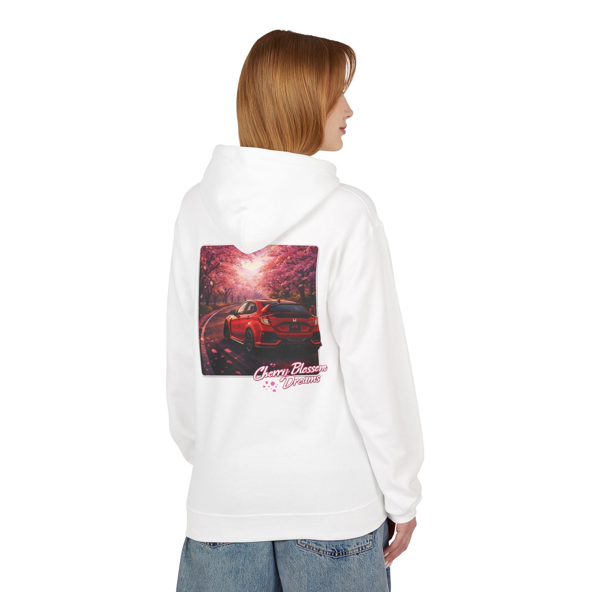 Apex Precision Cherry Blossom Dreams Hoodie - Honda Civic Type R Inspired