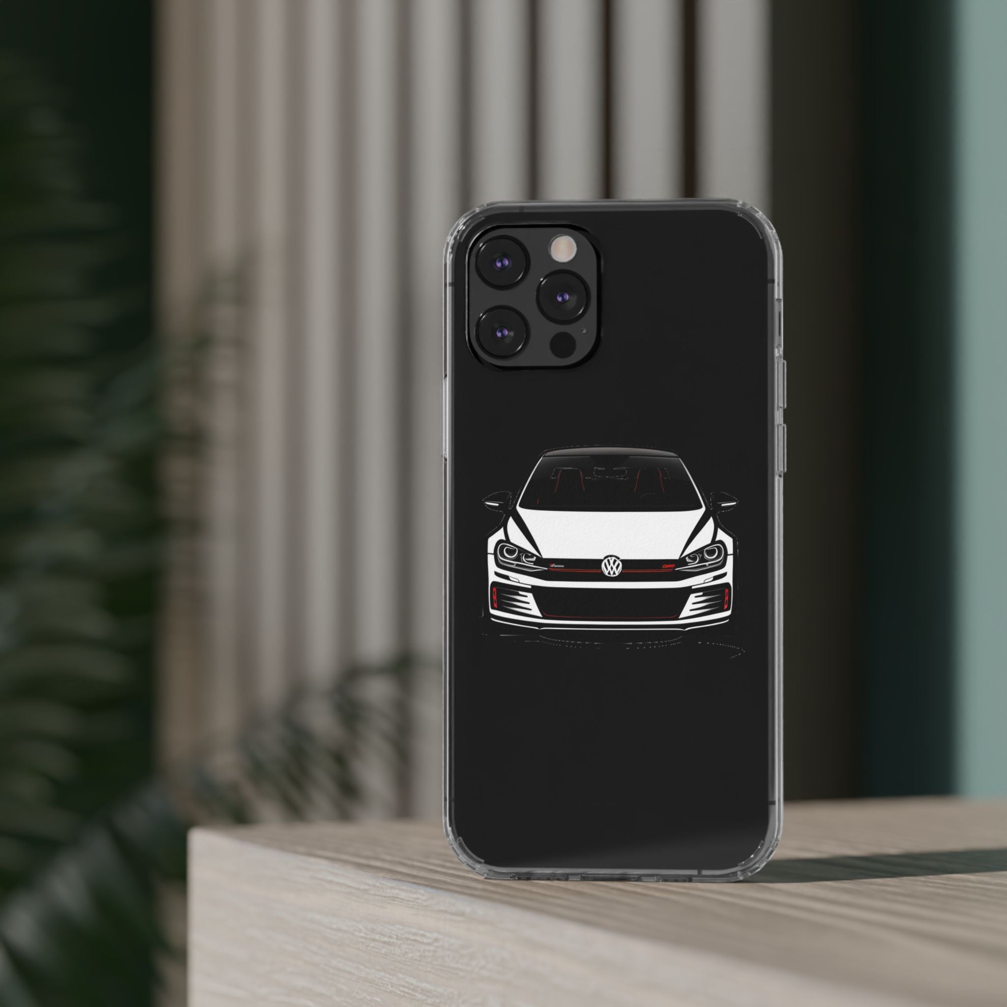 Hot Hatch Enthusiast Clear Phone Case