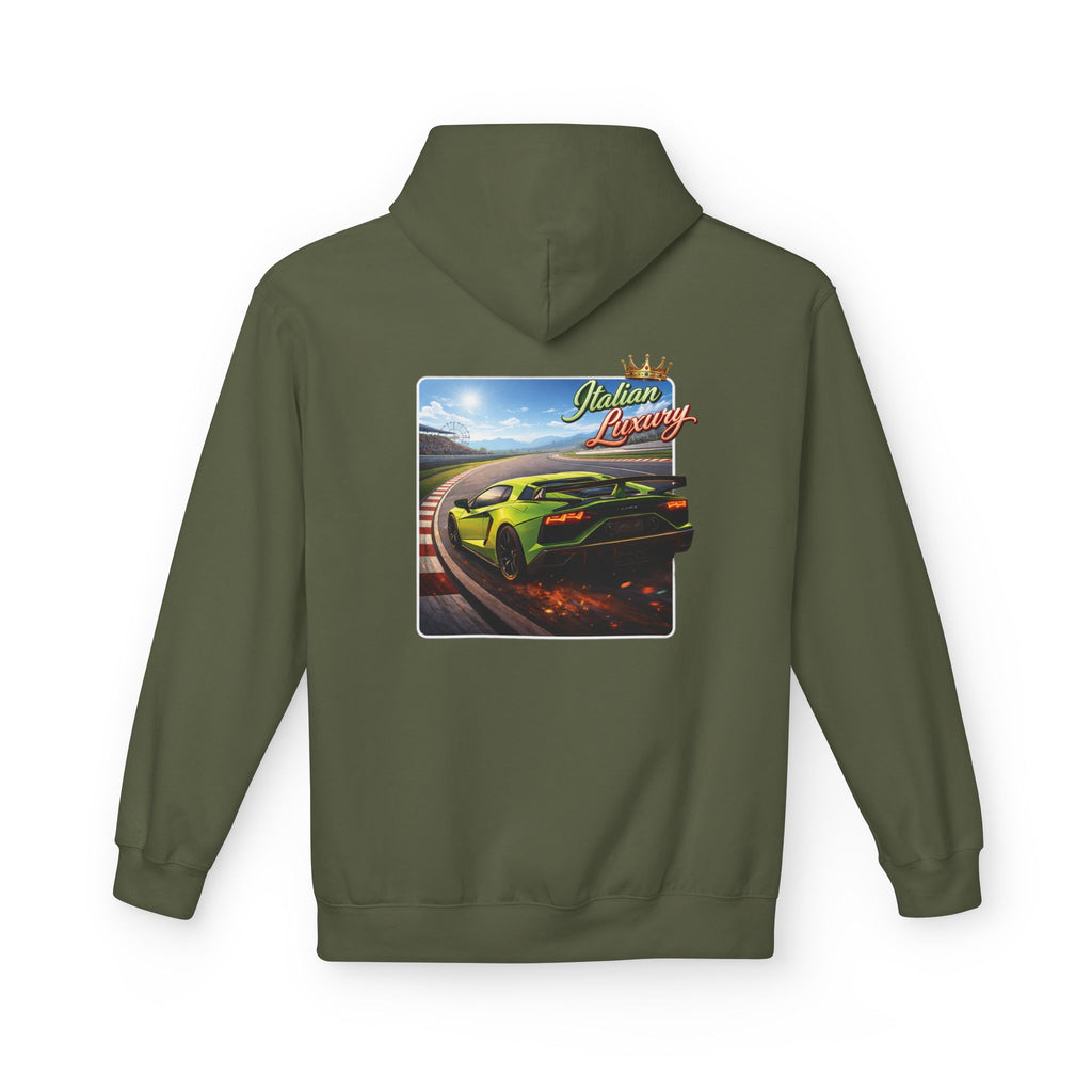 Apex Precision Italian Luxury Hoodie - Lamborghini SVJ Inspired