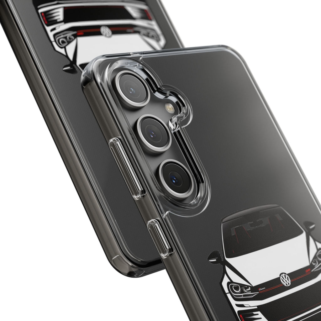 Hot Hatch Enthusiast Clear Phone Case