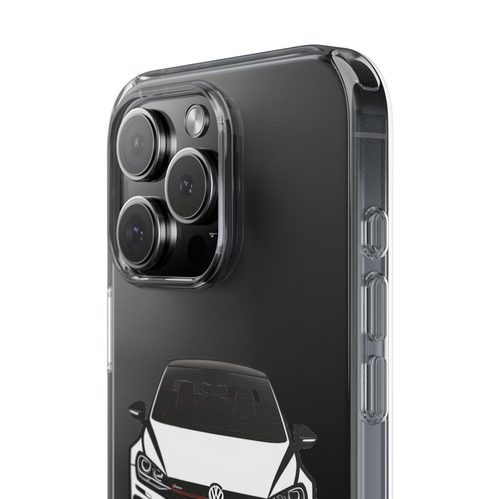 Hot Hatch Enthusiast Clear Phone Case