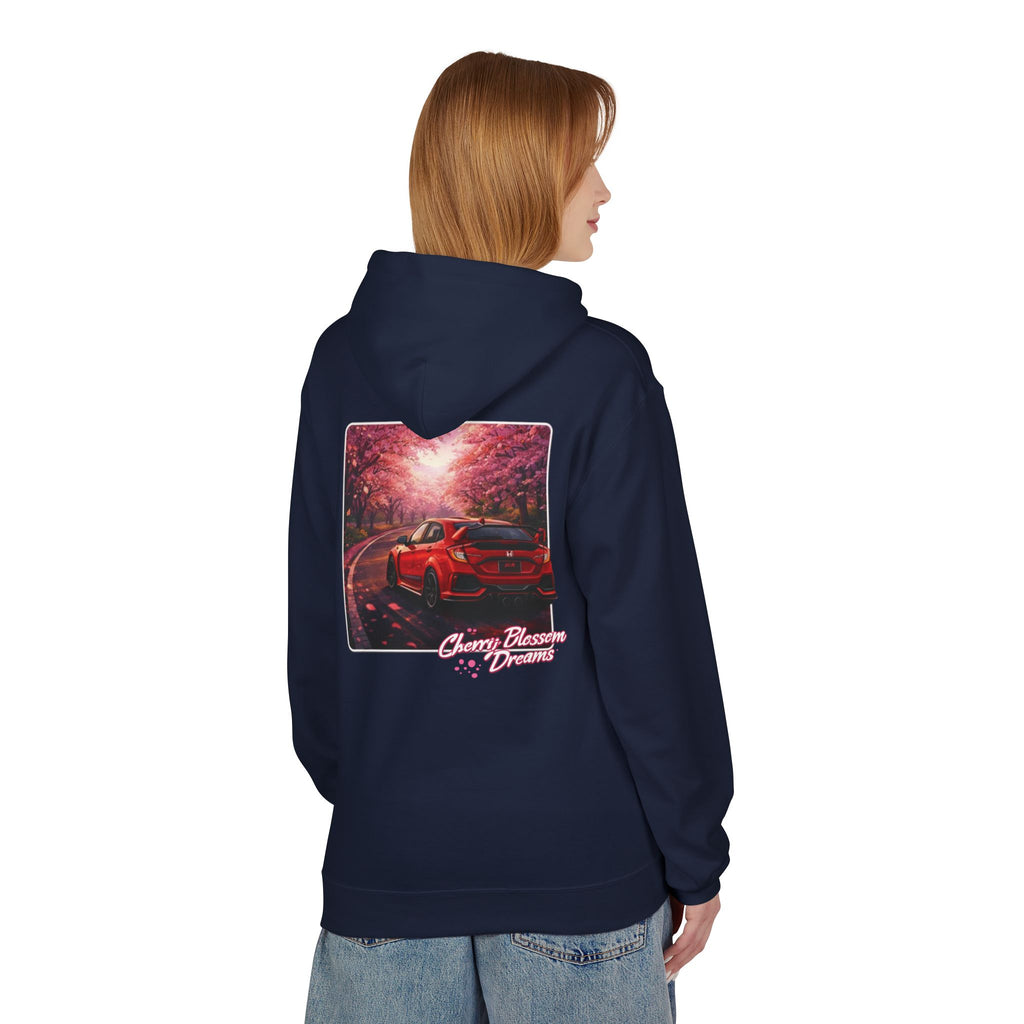 Apex Precision Cherry Blossom Dreams Hoodie - Honda Civic Type R Inspired