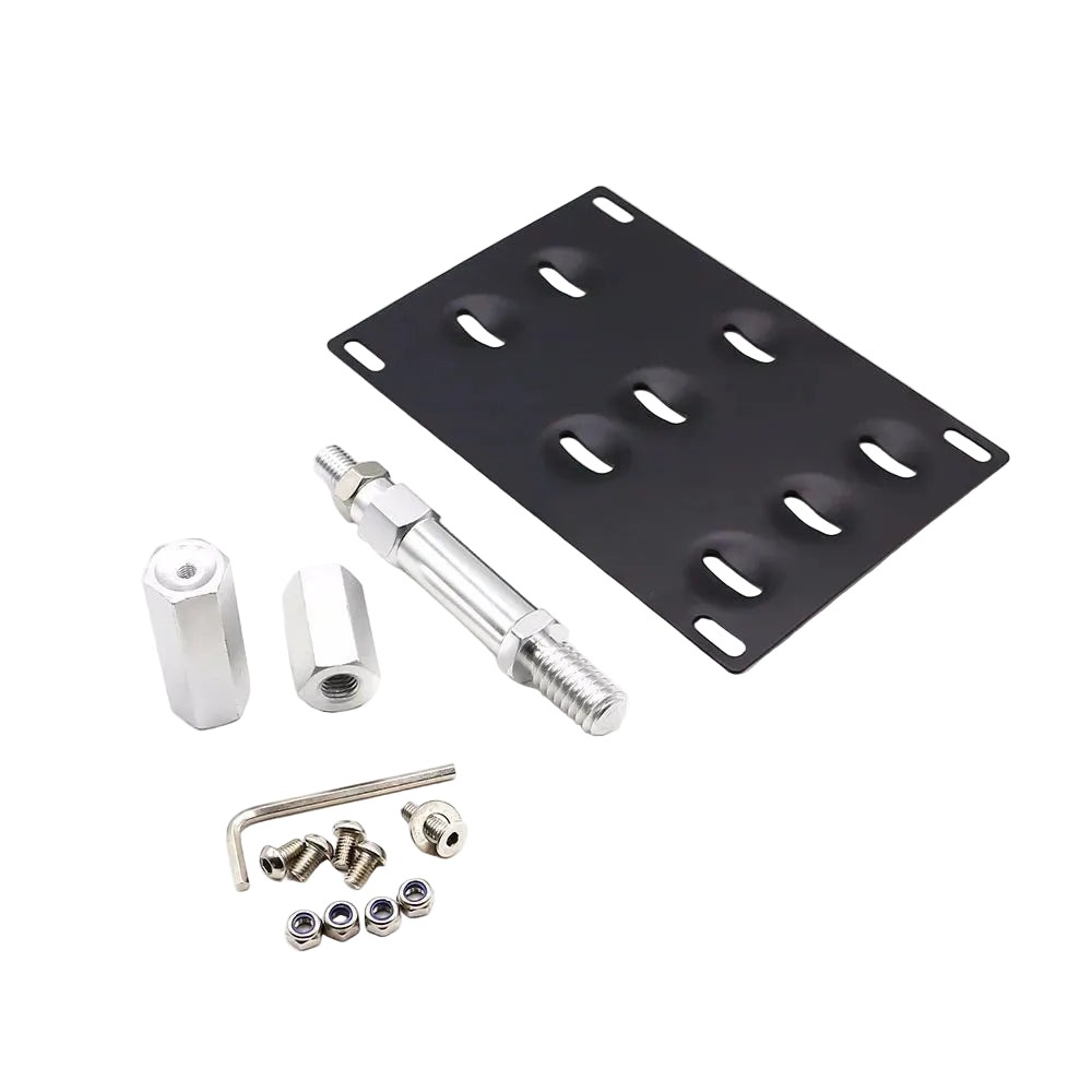 Apex Precision License Plate Relocator European Style