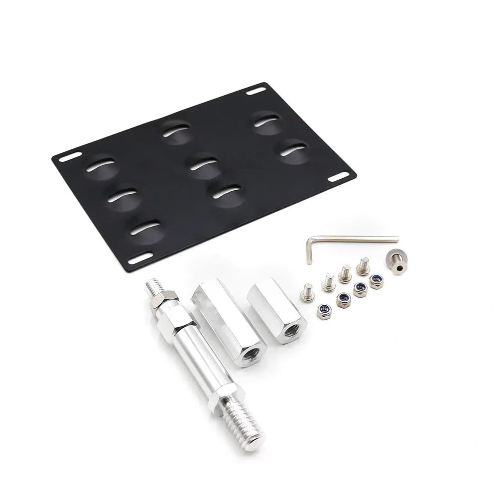 Apex Precision License Plate Relocator European Style