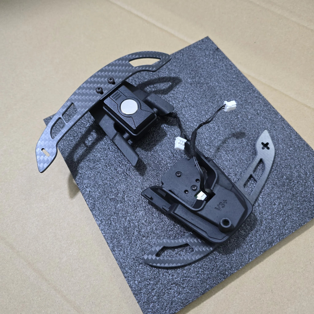 Carbon Fiber Magnetic Paddle Shifters Volkswagen Golf 7 7.5 GTI/GTD/GTE/R