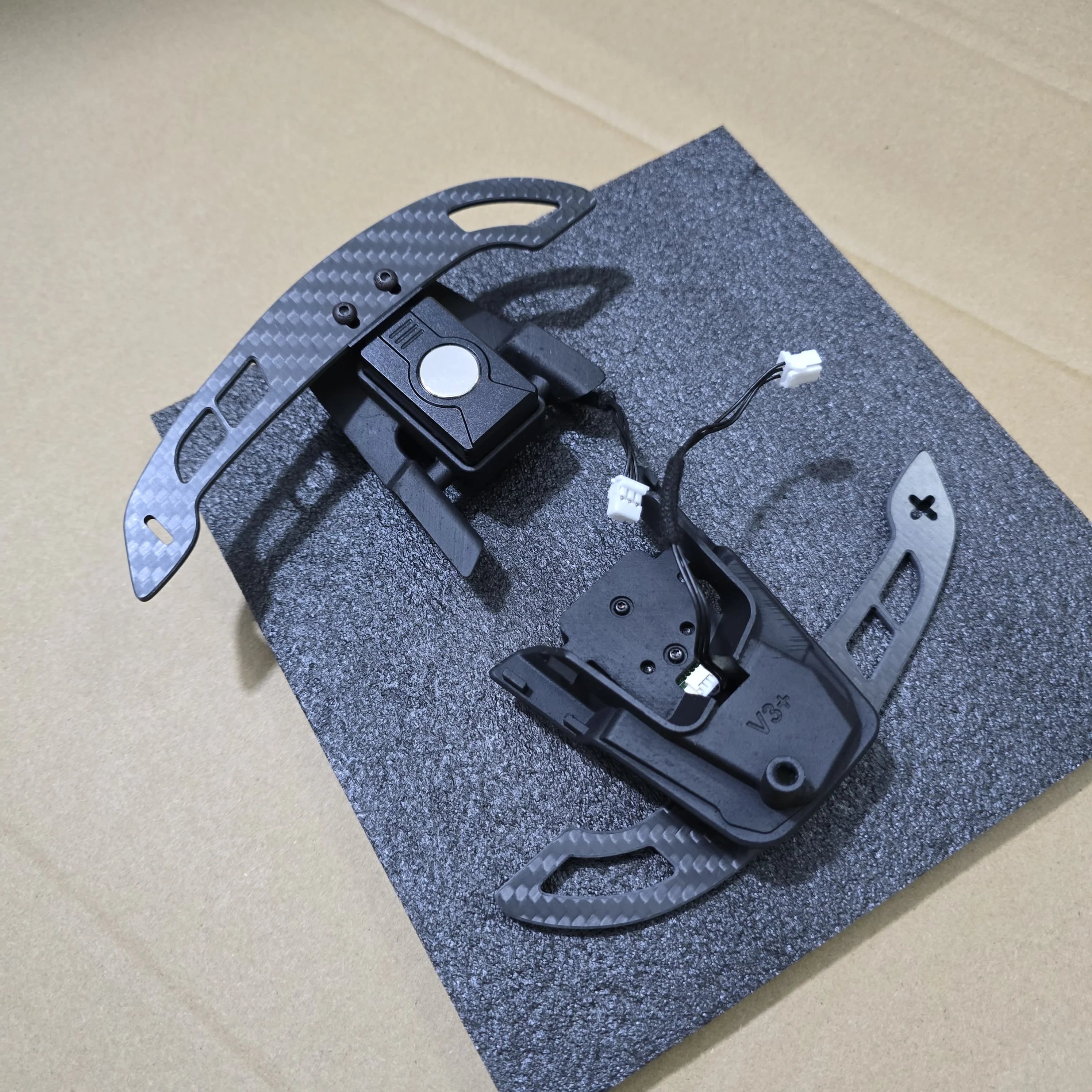 Carbon Fiber Magnetic Paddle Shifters Volkswagen Golf 7 7.5 GTI/GTD/GTE/R