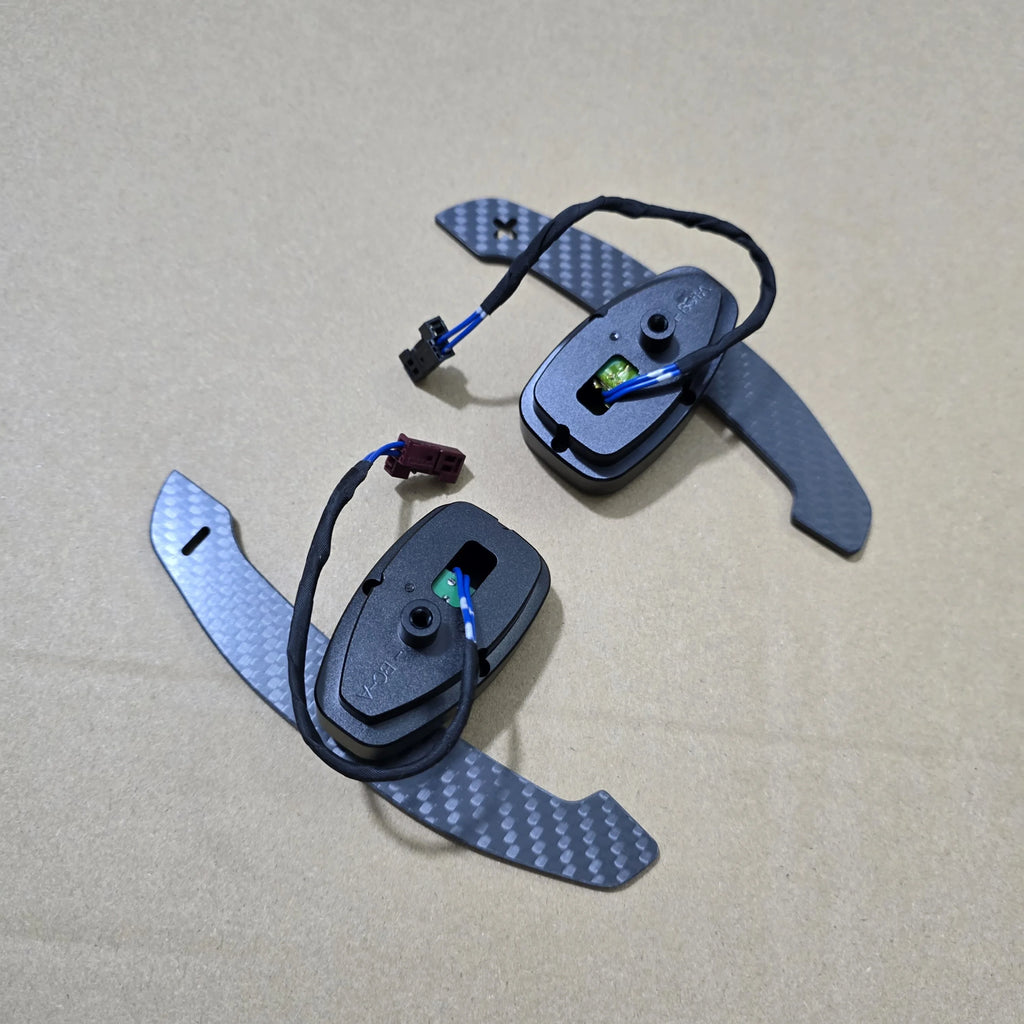 Carbon Fiber Magnetic Paddle Shifters  Mercedes-Benz AMG-Line Steering Wheels