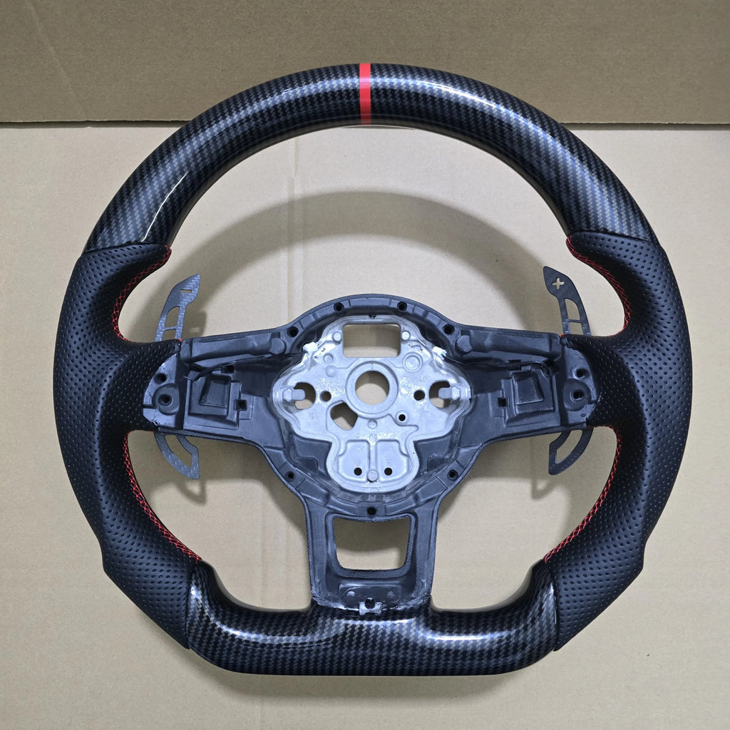 Carbon Fiber Magnetic Paddle Shifters Volkswagen Golf 7 7.5 GTI/GTD/GTE/R