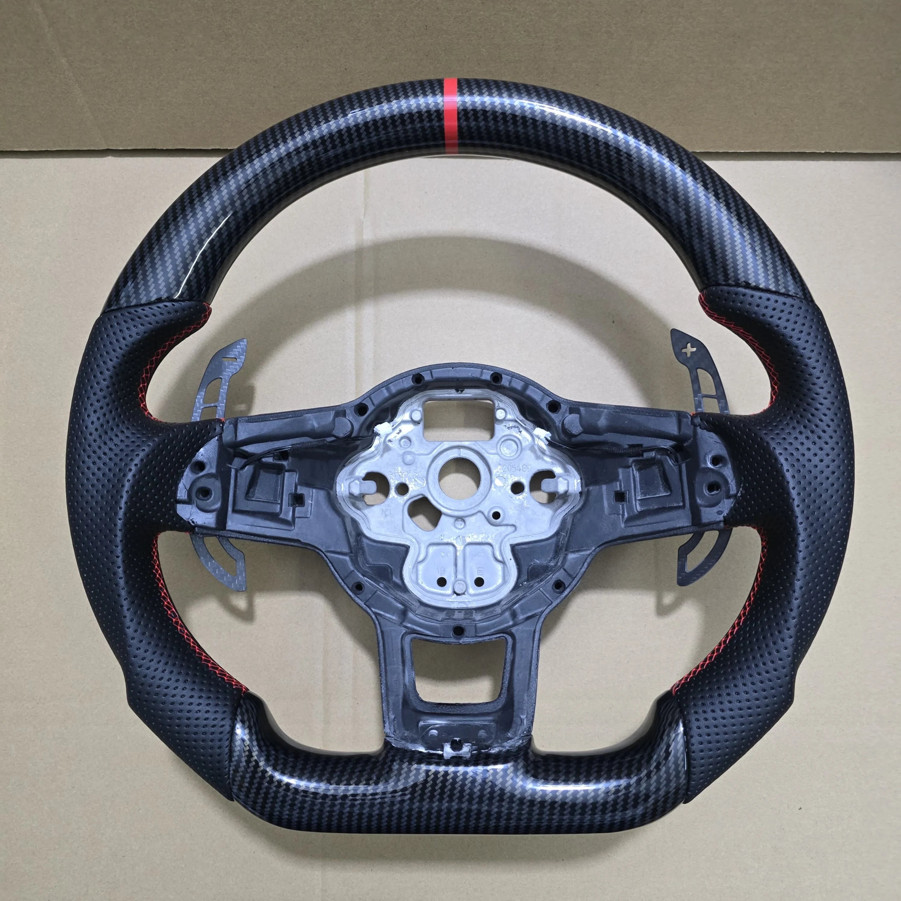 Carbon Fiber Magnetic Paddle Shifters Volkswagen Golf 7 7.5 GTI/GTD/GTE/R