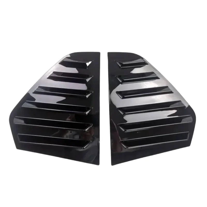 MK8 Golf Rear Side Window Louvers (Gloss Black) – GTI / R / R-Line (2020–2024)