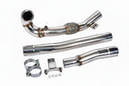 3.5" Catless Stainless Steel Downpipe - MQB 2.0T AWD / Quattro / FWD (2014+)