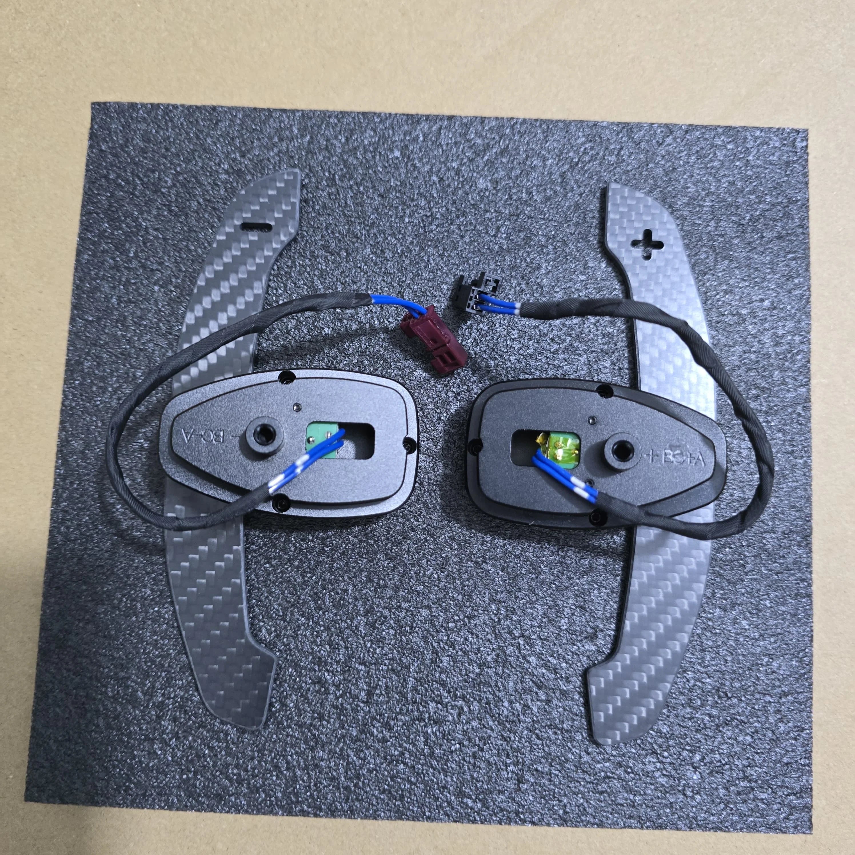 Carbon Fiber Magnetic Paddle Shifters  Mercedes-Benz AMG-Line Steering Wheels