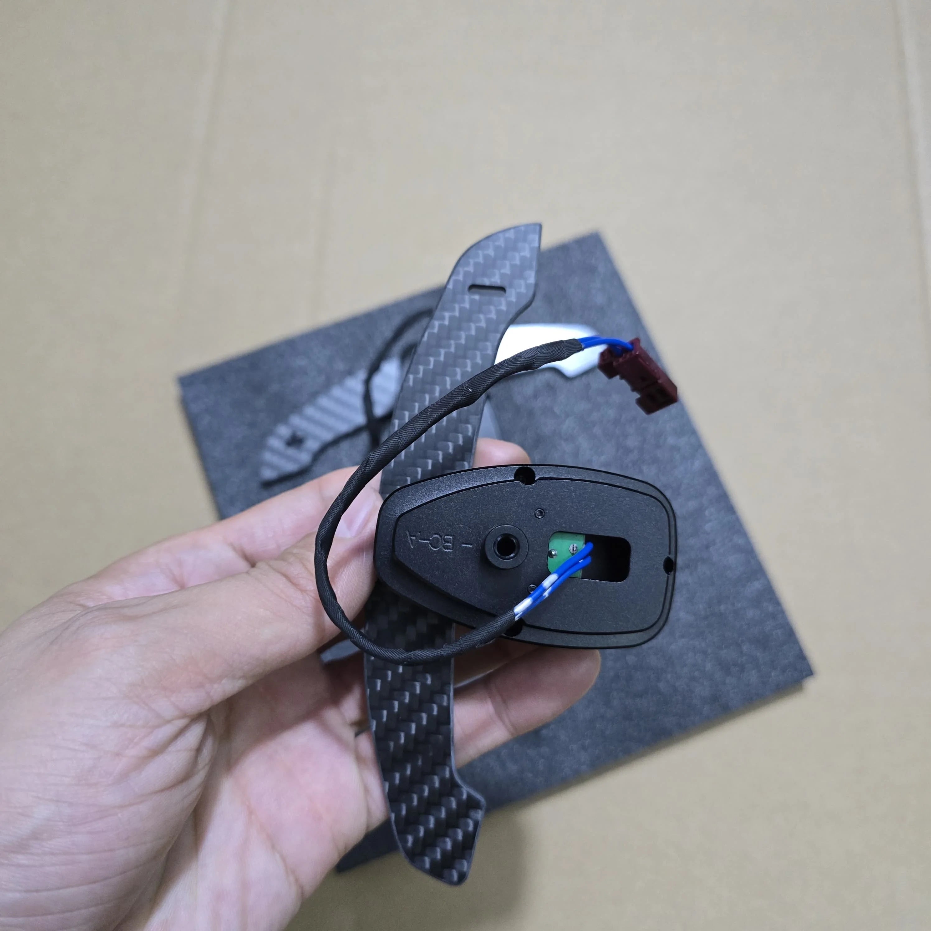 Carbon Fiber Magnetic Paddle Shifters  Mercedes-Benz AMG-Line Steering Wheels