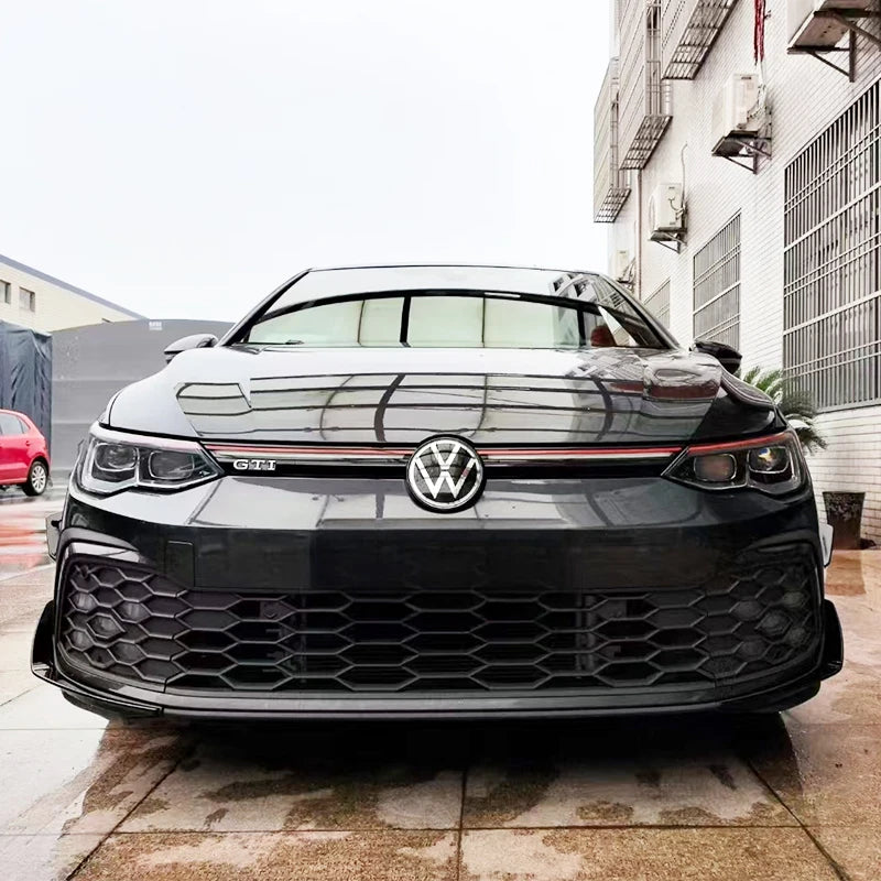 Apex Precision Front Bumper Canard & Splitter Fangs Kit VW Golf Mk8 GTI / R-Line (2021–2024)