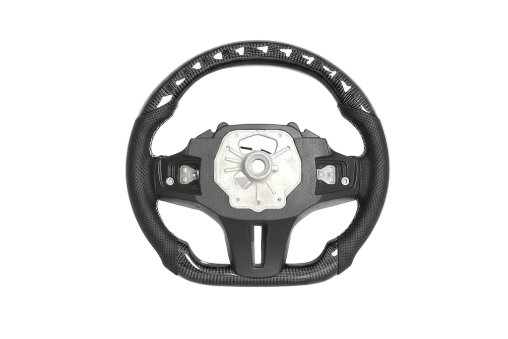 Apex Precision Carbon Fiber LED Steering Wheel BMW G20 / G22 / G80 M3 / G82–G83 M4