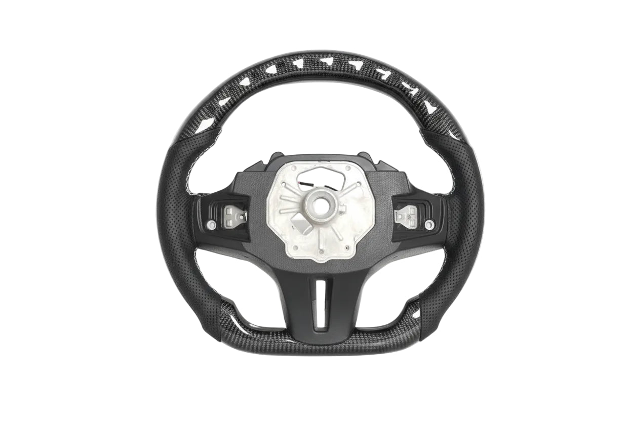 Apex Precision Carbon Fiber LED Steering Wheel BMW G20 / G22 / G80 M3 / G82–G83 M4