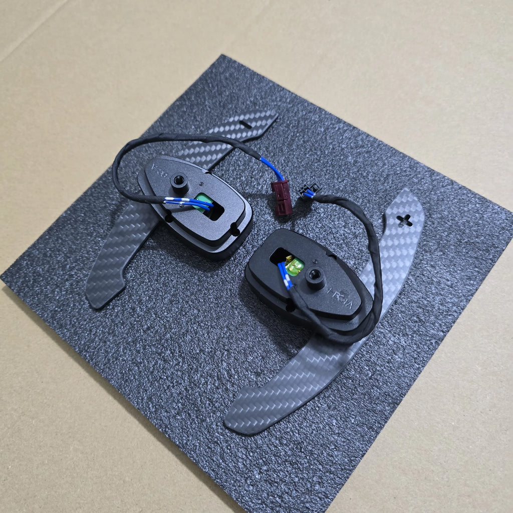 Carbon Fiber Magnetic Paddle Shifters  Mercedes-Benz AMG-Line Steering Wheels