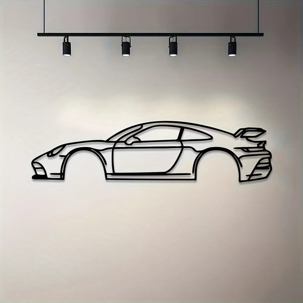 Car Metal Wall Art
