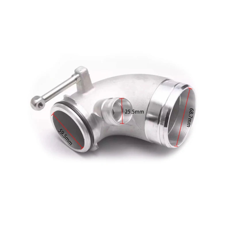 Apex Precision CNC Aluminum Turbo Inlet Elbow MQB EA888 Gen 3