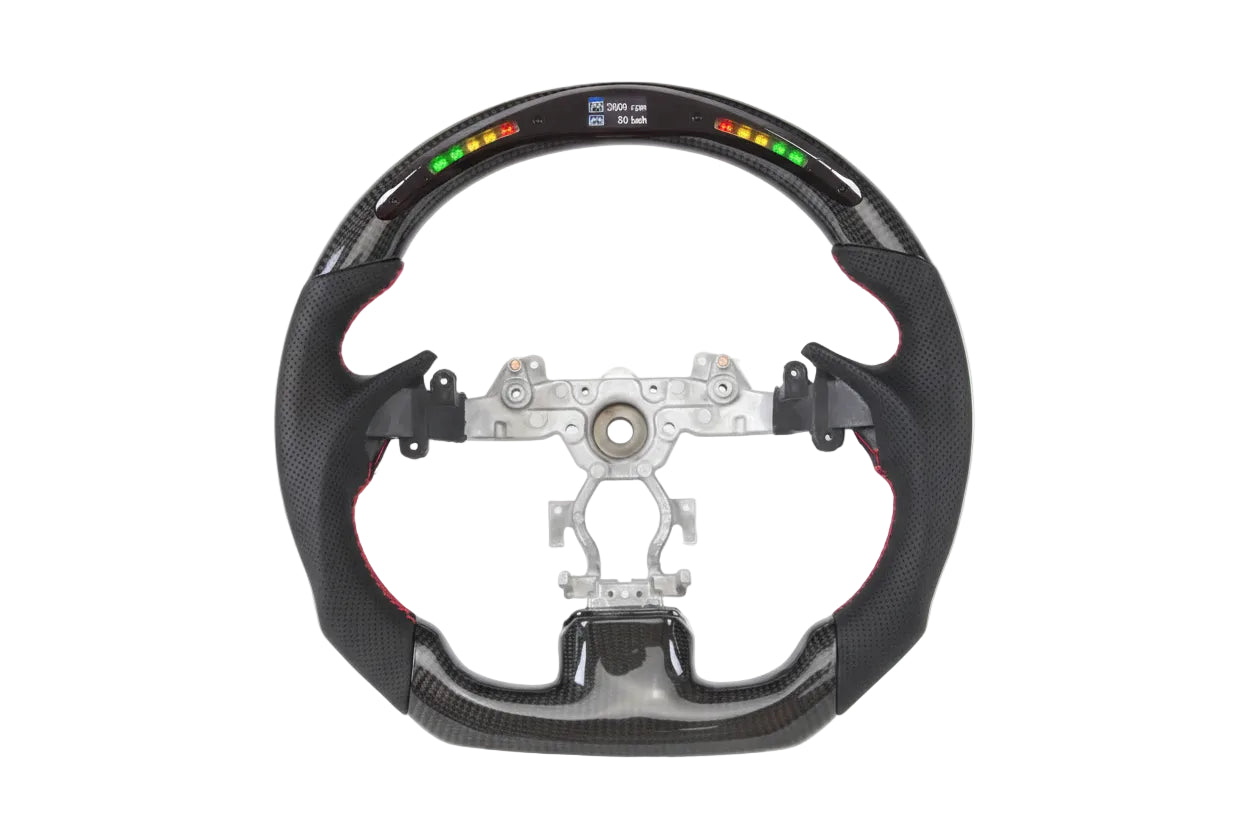 Apex Precision Carbon Fiber LED Steering Wheel Infiniti G37 G37x