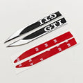 Apex Precision GTI Metal Side Fender Emblem (2-Piece Set)