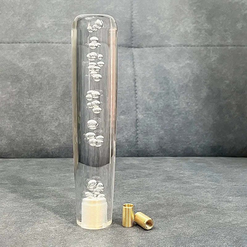 Apex Precision RGB Crystal Bubble Shift Knob Stick Universal