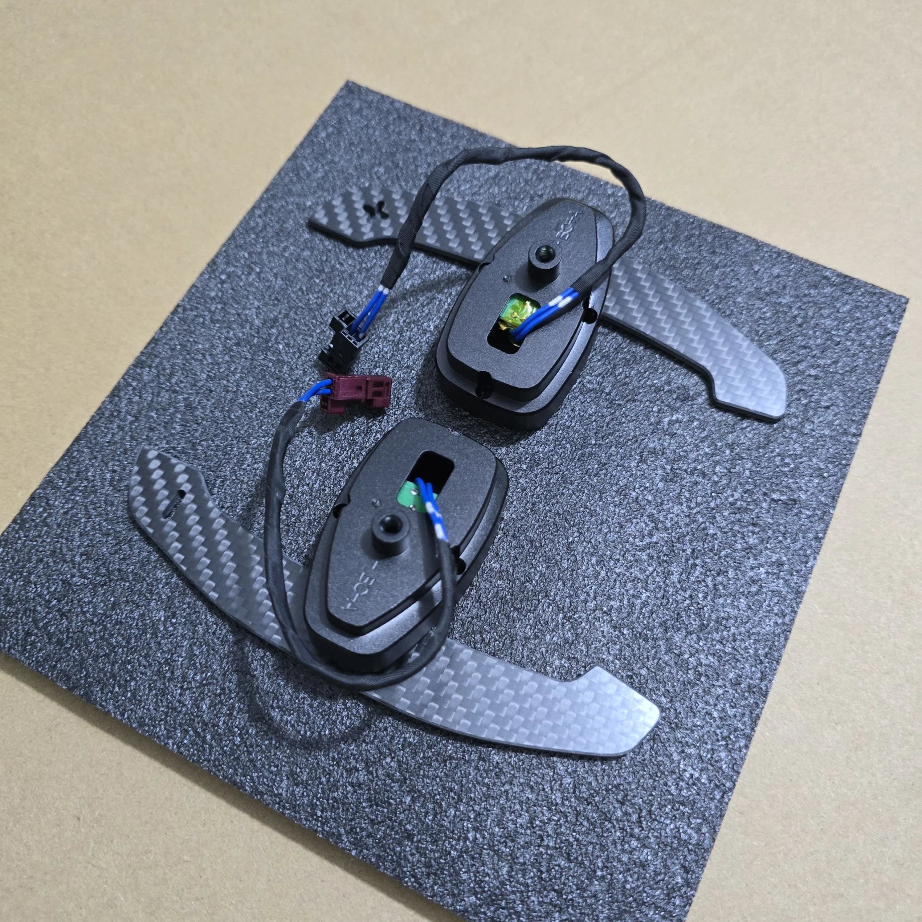 Carbon Fiber Magnetic Paddle Shifters  Mercedes-Benz AMG-Line Steering Wheels