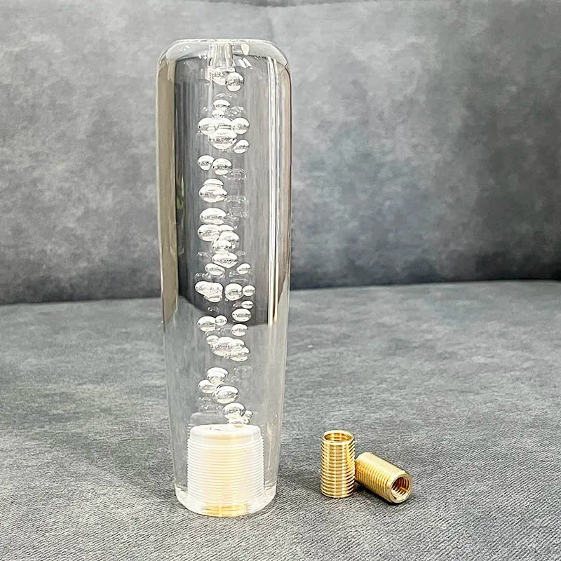 Apex Precision RGB Crystal Bubble Shift Knob Stick Universal