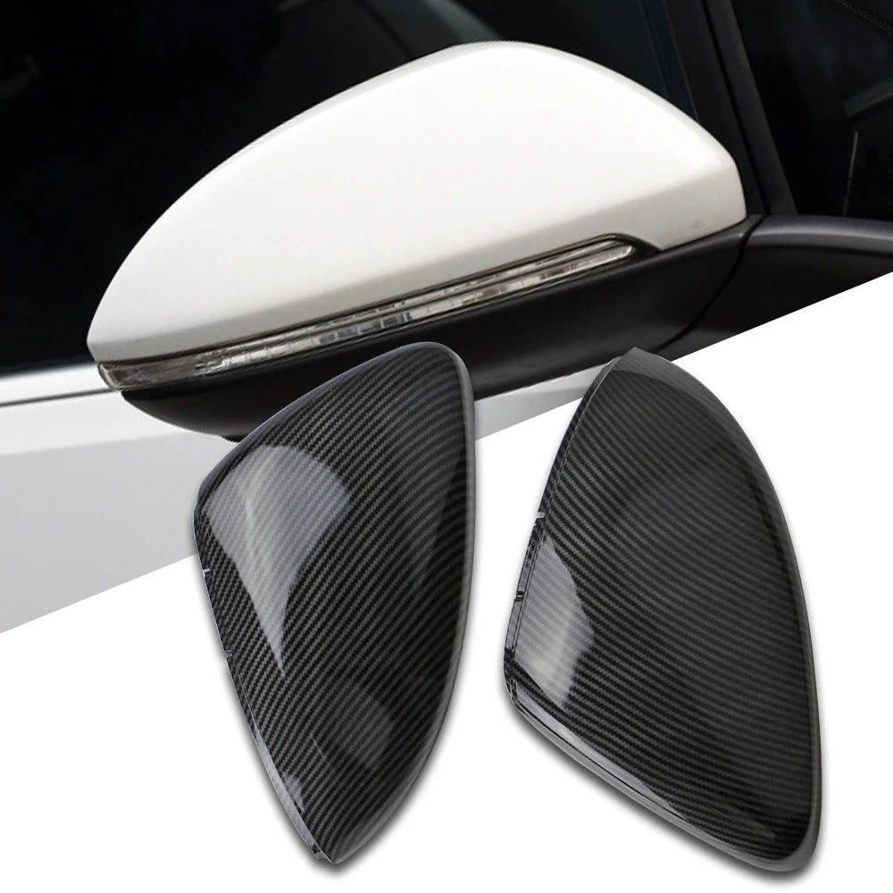 Apex Precision Mirror Cap Covers Carbon-Style / Gloss Black | VW Golf Mk7 / Mk7.5 (2013–2020)