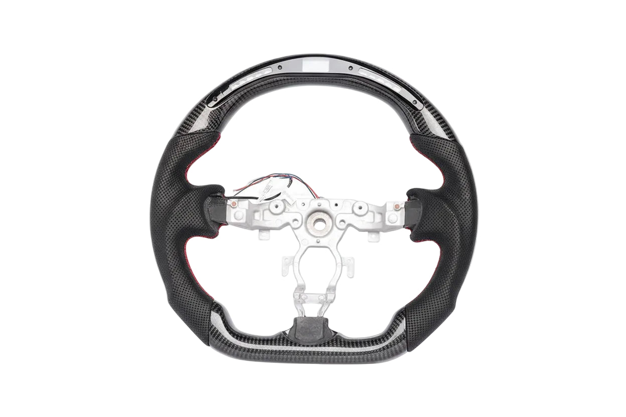 Apex Precision Carbon Fiber LED Steering Wheel Nissan 370z