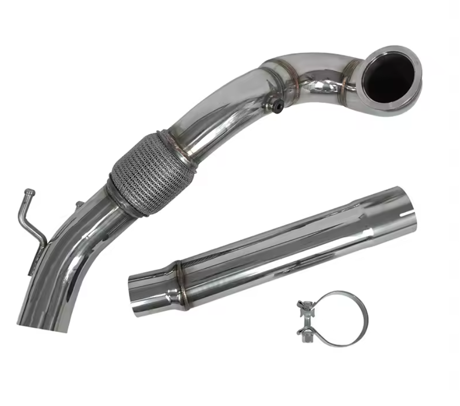 3.5" Catless Stainless Steel Downpipe - MQB 2.0T AWD / Quattro / FWD (2014+)