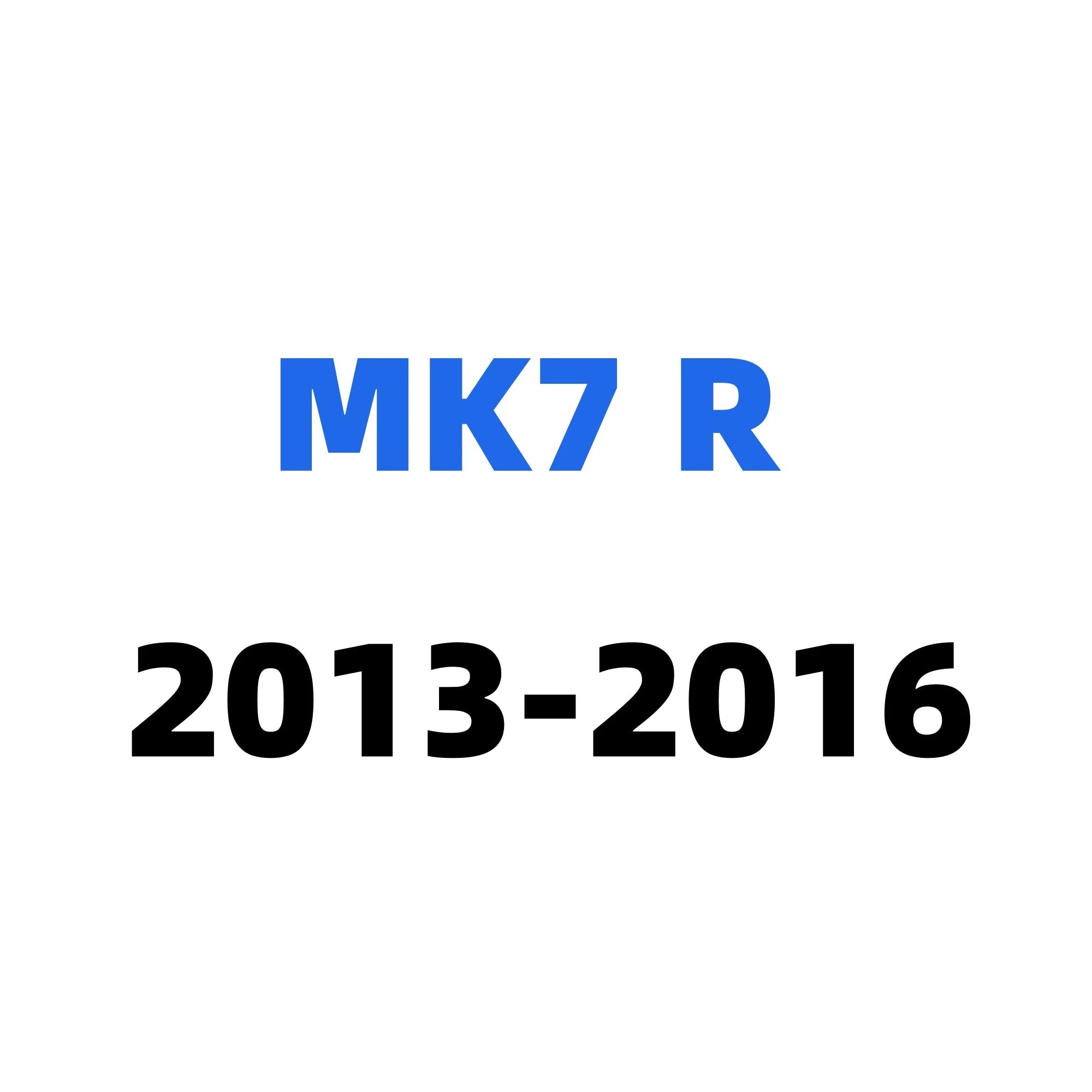 Gloss Black Honeycomb Rear Reflector Delete Volkswagen Mk7 Golf GTI / R