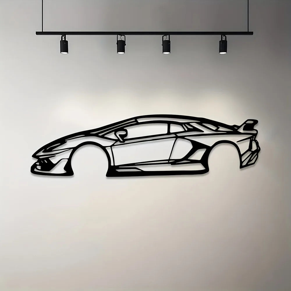Car Metal Wall Art