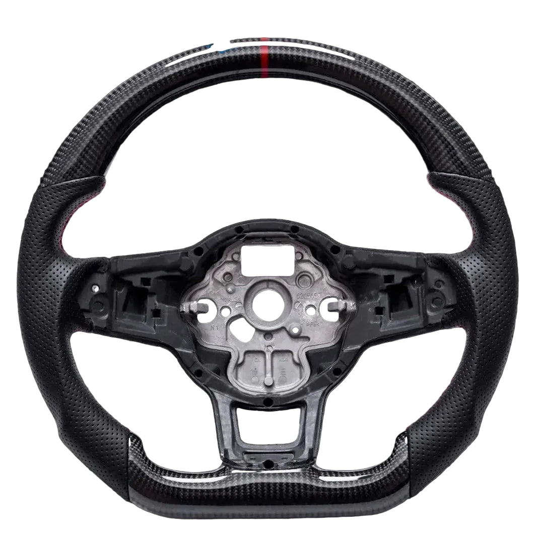 Apex Precision Carbon Fiber LED Steering Wheel VW MK7 GTI / Golf R