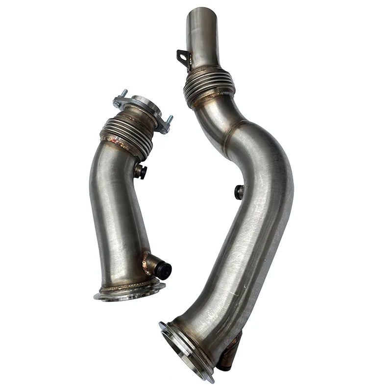 3.5" Turbo Catless Downpipes – BMW M2 / M3 / M4 (S55)