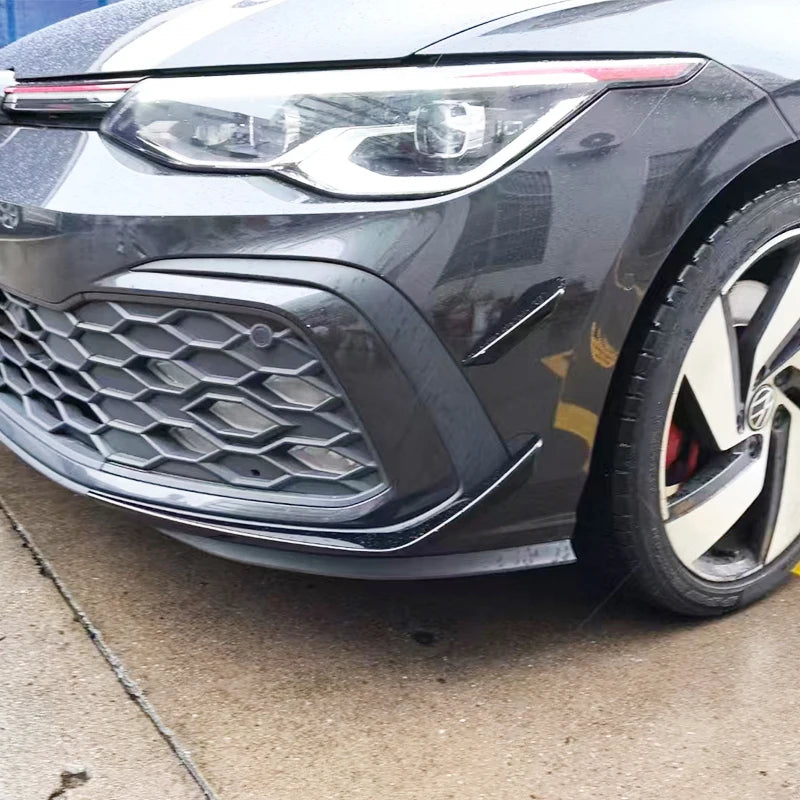 Apex Precision Front Bumper Canard & Splitter Fangs Kit VW Golf Mk8 GTI / R-Line (2021–2024)